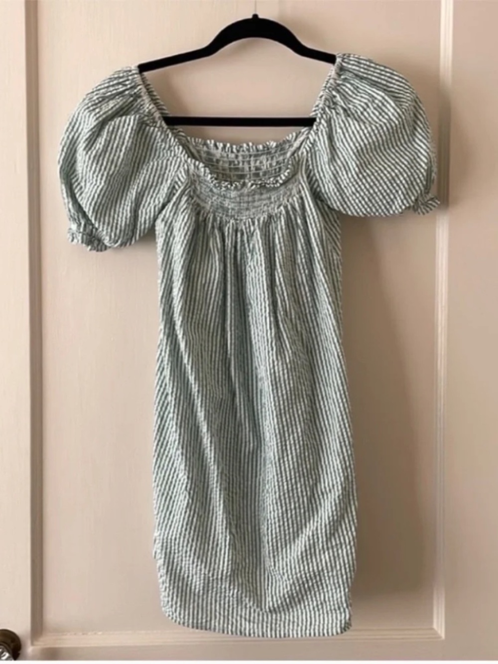 Urban Renewal Remnants Seersucker Babydoll Dress Size XS